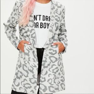 Misguided Leopard Jacket